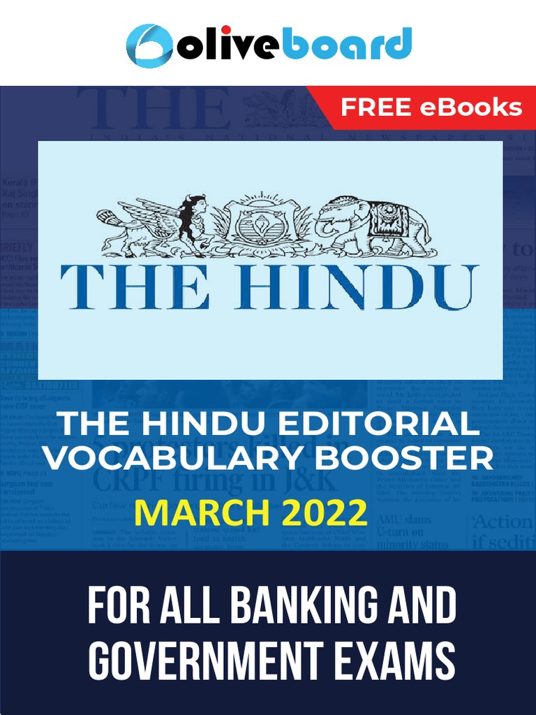 March Vocab 2022 Download Free PDF Adjective Verb