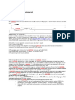 Cancel Statement in Cobol