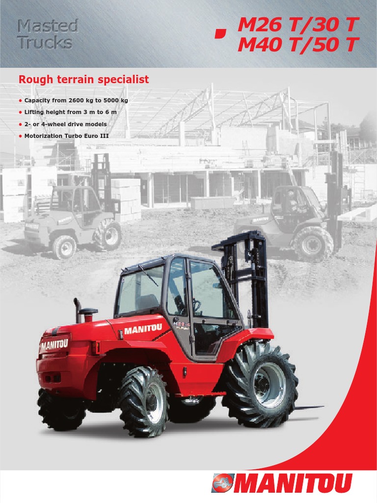 Manitou M | PDF | Truck | Four Wheel Drive