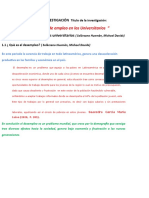 Ejemplo Del Esquema Tentativo de La Investigación Inicial