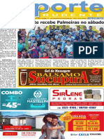 Jornal Esporte Prudente Desta Semana