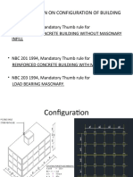 Code Provision On Configuration of Building