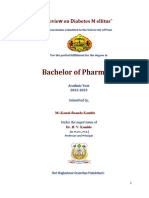 Review on Diabetes Mellitus