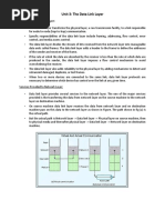 Unit-3-The Data Link Layer (Edited)