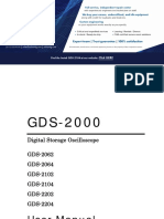 Instek GDS2000Series Manual