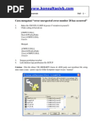Download Mengatasi Error Unexpected Error Number 28 Has Occurred by Jaelani Noor SN61240889 doc pdf