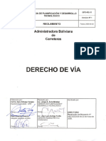 Reglamento Derecho de Via Gpd-Re-01