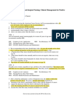 Cancer Chapter Multiple Choice Questions