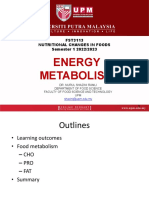 WEEK3-4 Energy Metabolism