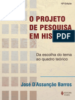 TEXTO 13 - BARROS, José D'Assunção. "Justificativa e Objetivos".