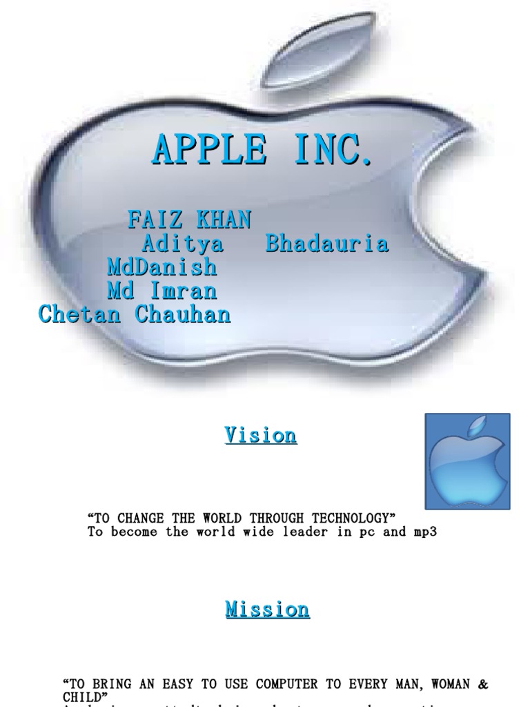 Competition Apple Apple Inc. Personal Computers