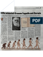 Appello - 1000 Scienziati - AntiDarwin