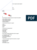 Science Quiz - Magnett