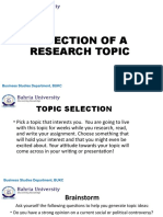 Selection of Research Topic 11032022 112624am 26092022 095637am