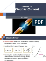 Electric Current: 10 Grade