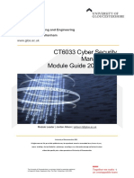 CT6033 Cyber Security Management Module Guide 2021-2022