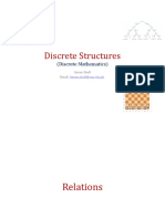 Relations on Discrete Structures