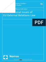 Aa - Vv. - Constitutional Issues of EU External Relations Law - 2018