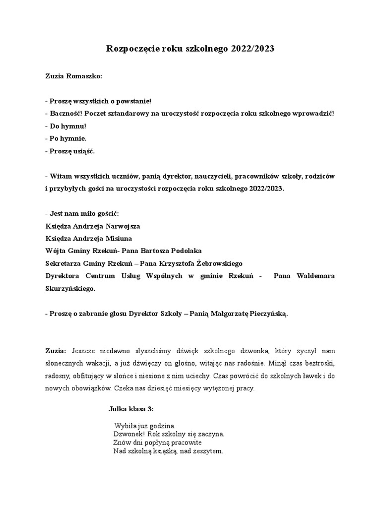 Rozpoczecie roku szkolnego 2022 word 2 pdf