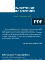 II - Globalization of World Economics