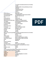 Wordlist For Test On Physics