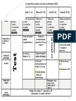 Hebdo de La Deuxième Semaine de Décembre 2022