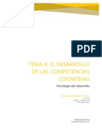 Desarrollo competencias cognitivas