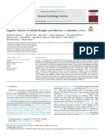 Homan - Linguistic Features of Suicidal Thoughts and Behaviors A Systematic Review - 2022