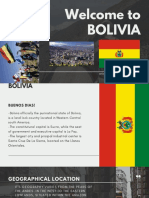 Welcome To BOLIVIA