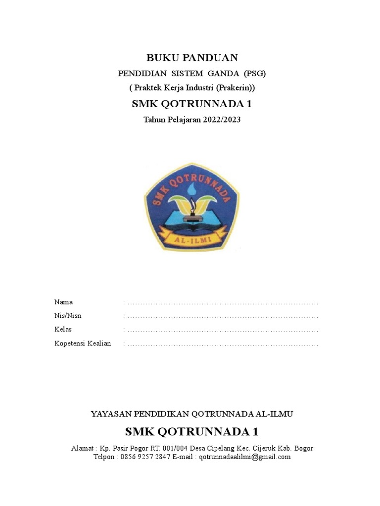 BUKU PANDUAN Cover | PDF