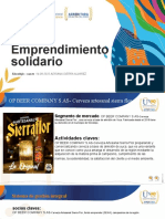 Emprendimiento - Solidario - OP BEER COMPANY S.AS - Cerveza Artesanal Sierra Flor - ADRIANA - SIERRA