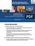 Kebijakan & Strategy Program KKBPK - SSK