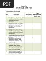 Standar Pengelolaan