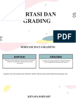 Sortasi Dan Grading