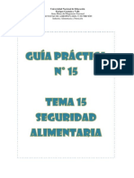 Guia de Practica Tema 15 - Seguridad Alimentaria