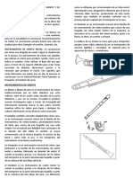 Folleto Los Instrumentos Musicales de Viento