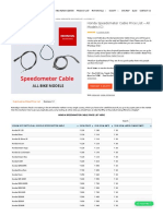 WWW Fixerbolt Com Honda Speedometer Cable Price List All Bike Models C