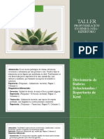 Taller de Profundización Homeopática - Repertorio Grupo 2 Dic 15