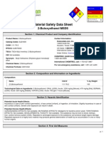 2-Butoxyethanol MSDS: Section 1: Chemical Product and Company Identification