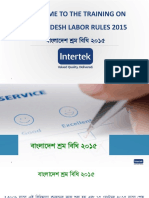 Bangladesh Labor Rule - 2015 (Intertek)