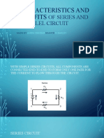 Characteristics and Benefits of Series and Parallel Circuit Amina [Autosaved]