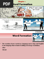 Ch. 5 Word Formation Online 2nd Term 20-21