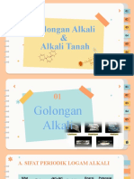 Golongan Alkali & Alkali Tanah