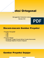 Gambar Proyeksi Ortogonal