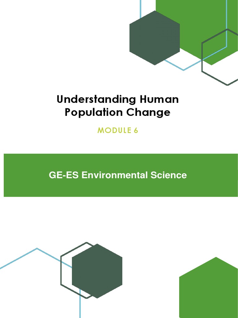 GE-ES Module 6 | PDF