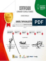 8-1 Certificados - Digital - BSI UBADEL TAPIAS