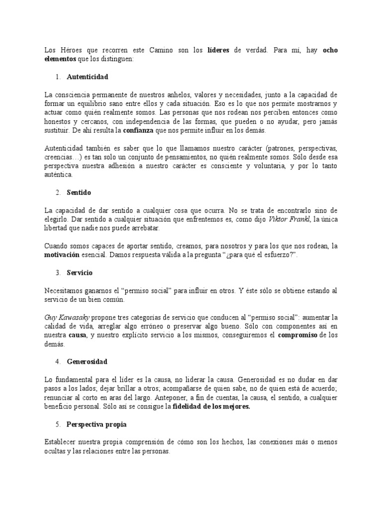 Elementos Clave del Liderazgo Eficaz | PDF | Liderazgo | Inteligencia ...