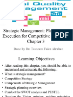 Chapter 3 Strategic Management QM