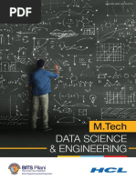 MTech DATA SCIENCE & ENGINEERING HCL - 0