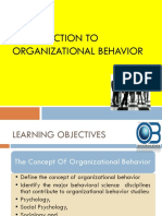 CHAPTER 1 - Concept Disciplines in OB
